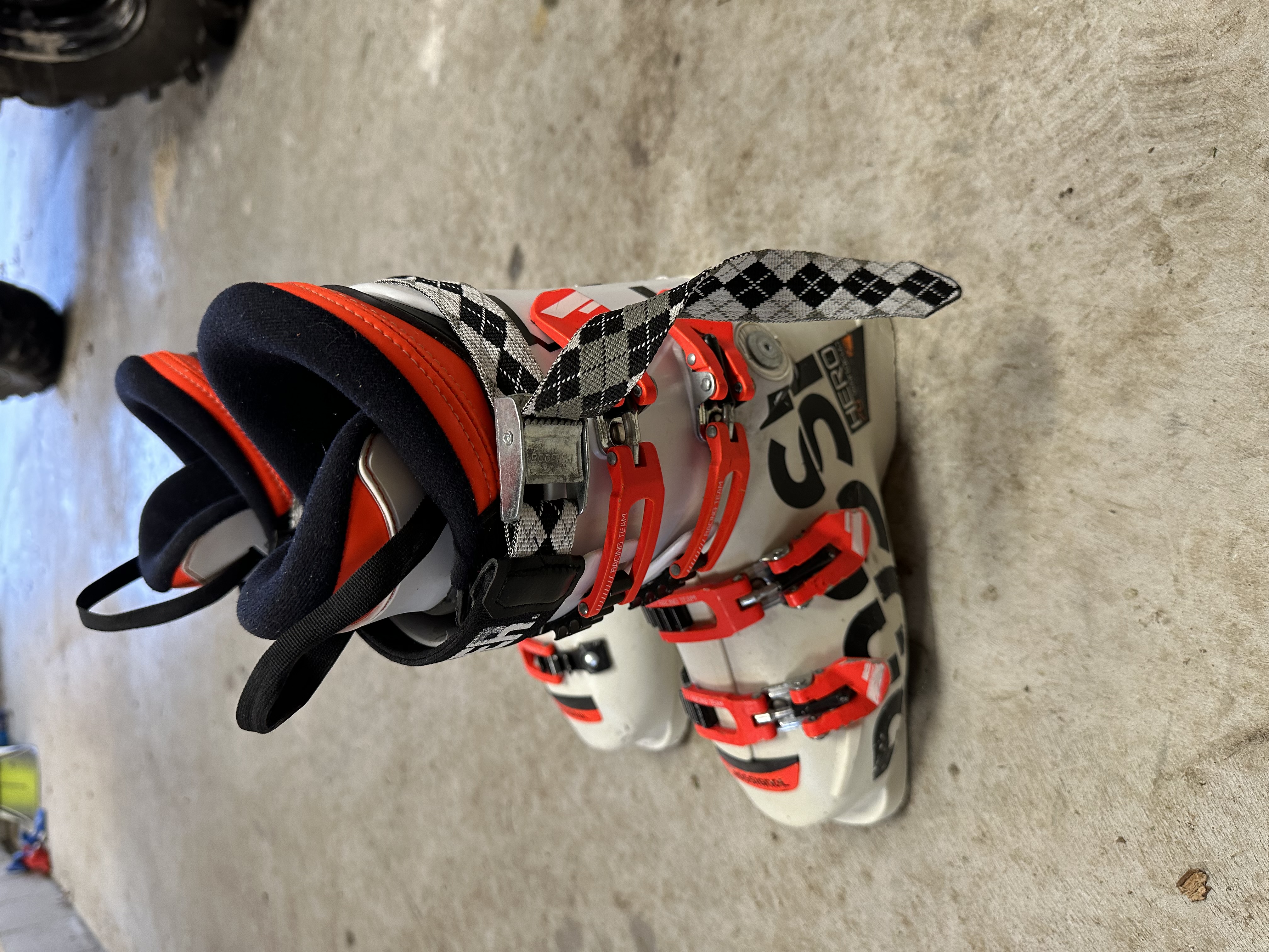 Rossignol Kids Boots with Booster Strap 24-24.5 - Alpine Ski Club