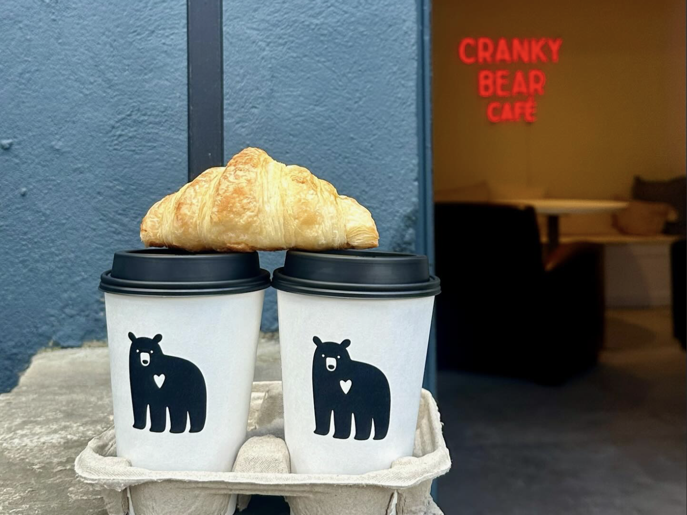 The Cranky Bear Café is a new coffee hop in Thornbury Ontario.