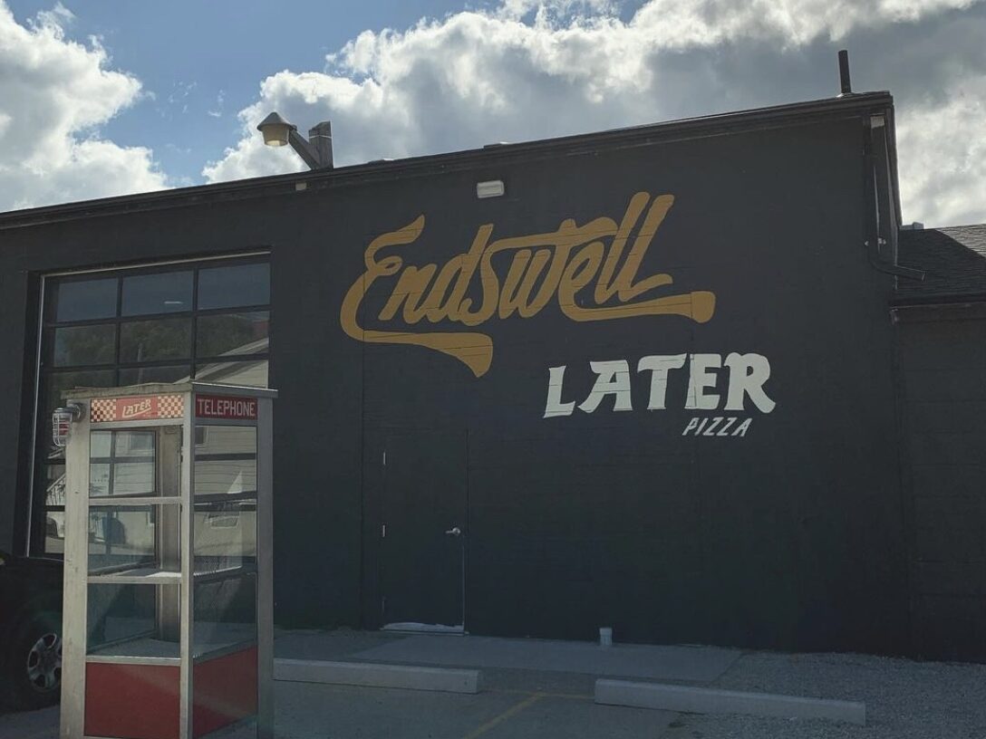 Endswell Beer and Later Pizza join to offer a beer and pizza restaurant in downtown Collingwood.