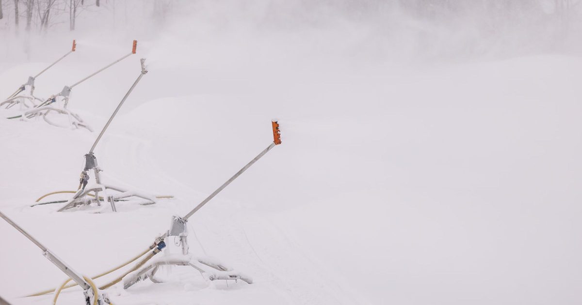 snow-making